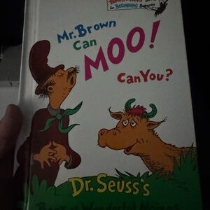 Dr. Seuss Bright and Early Yellow Cover with Red and Blue Accents